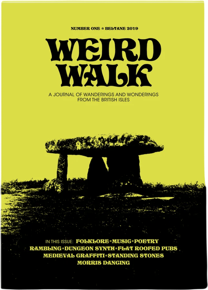 A zine for walking but make it weird