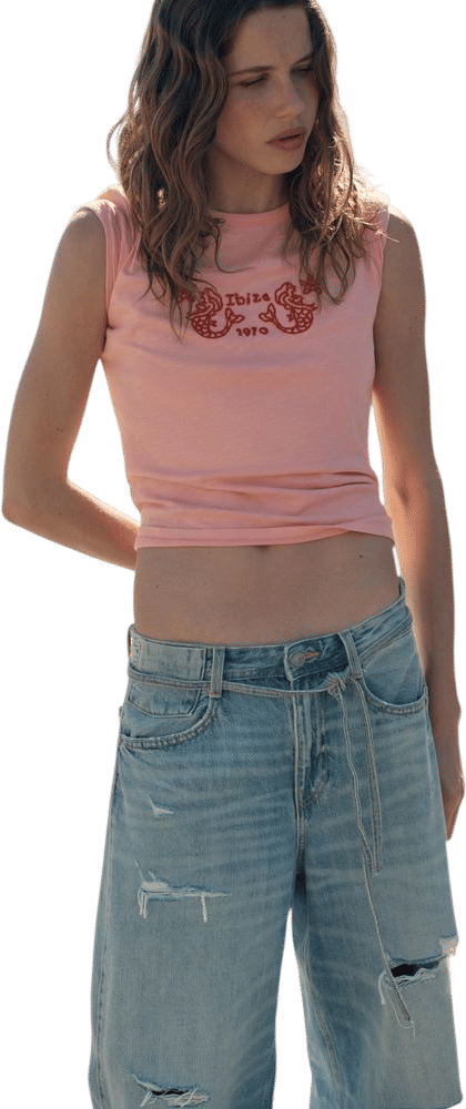 EMBROIDERED SHORT SLEEVE T-SHIRT