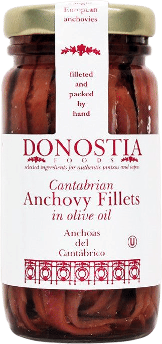 Donostia Foods Cantabrian Anchovies in Olive Oil