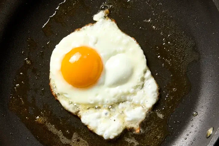 Sesame Oil Fried Eggs Recipe