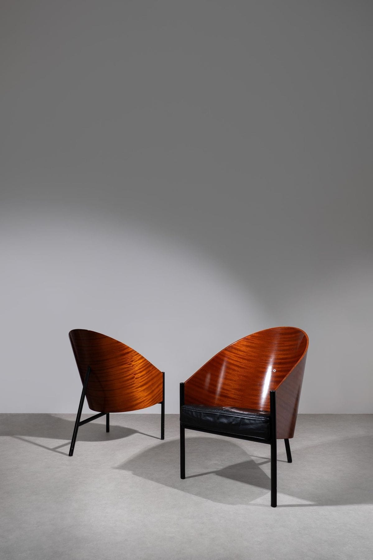 Vintage Philippe Starck Pratfall Lounge Chairs (1980s)