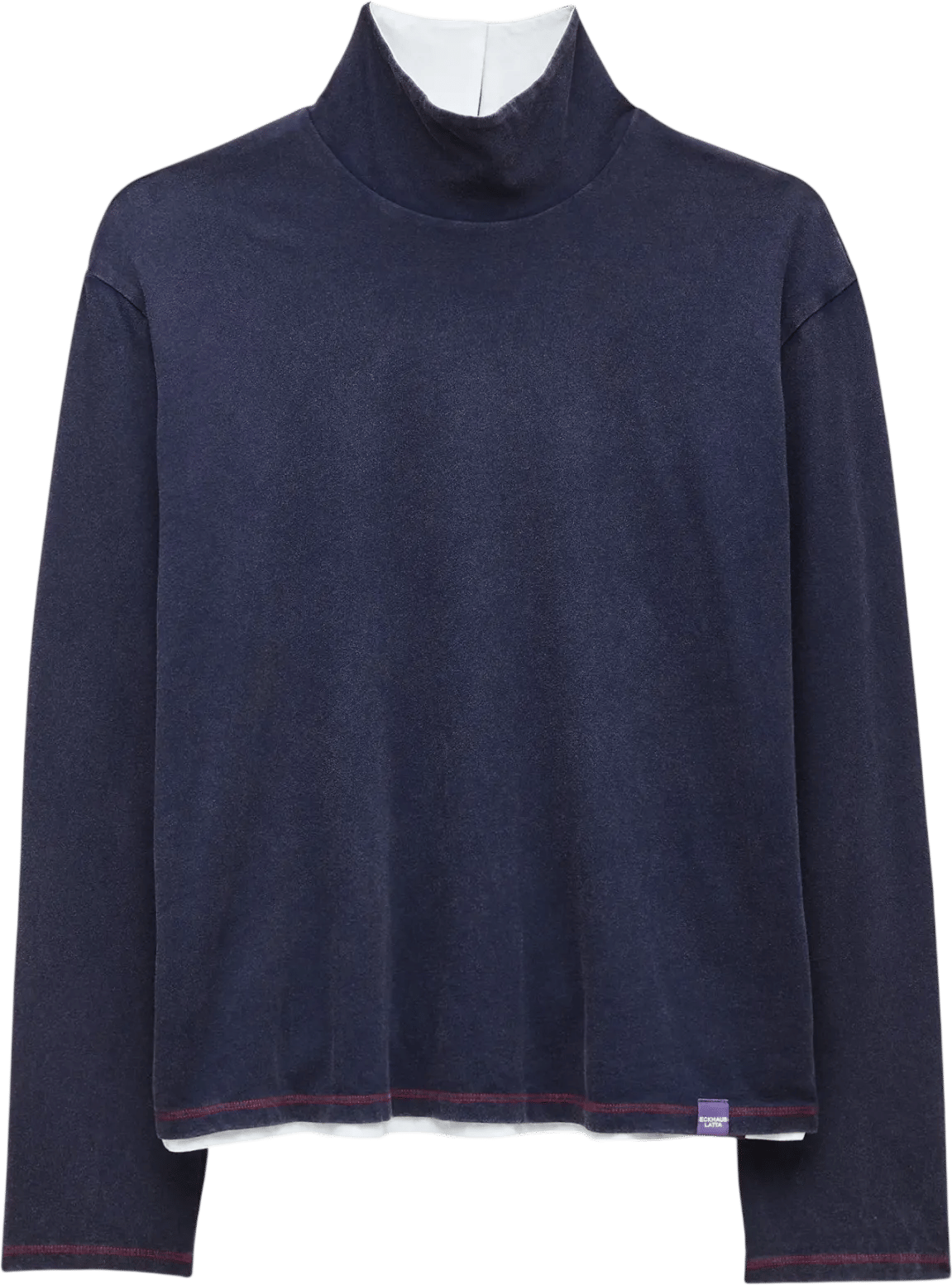 Eckhaus Latta x J.Crew Reversible Jersey Turtleneck