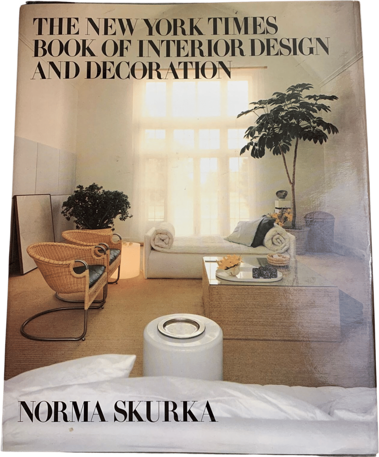 Vintage Home Décor Book The New York Times Book of Interior Design and Decoration by Norma Skurka Eames Era Hardcover Coffee Table Book
