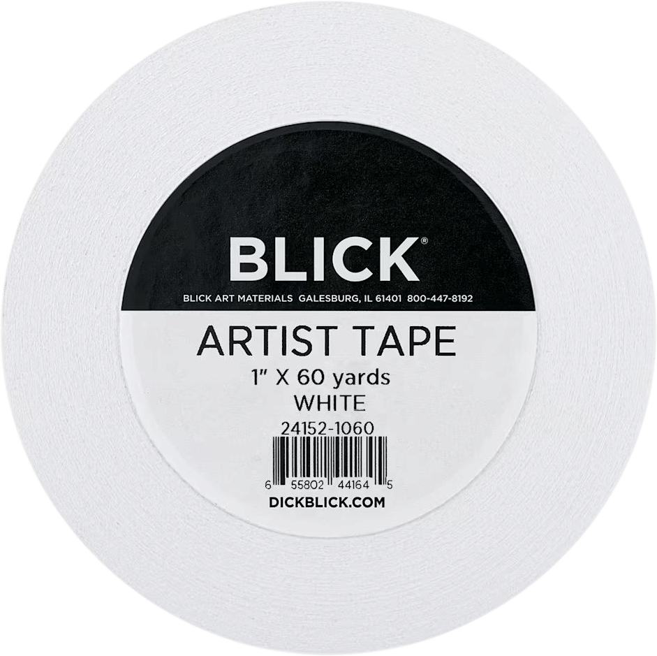 Blick Artist Tape - White, 1" x 60 yd