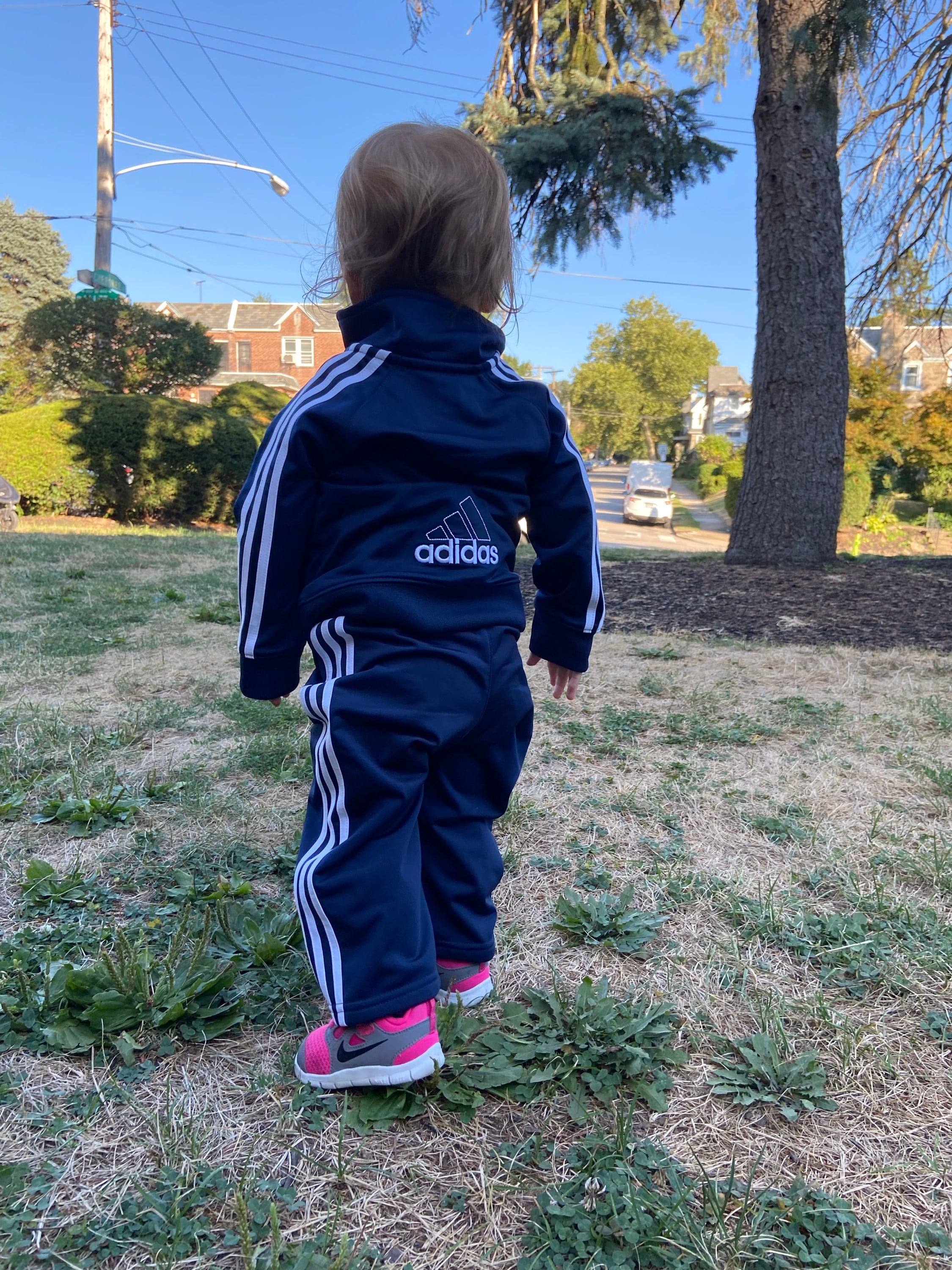 Matching tracksuits for kids