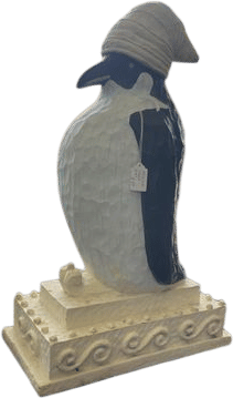 penguin yard art
