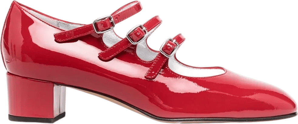 Carel Paris Kina patent-leather pumps