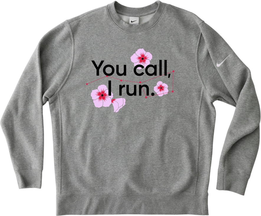 You Call, I Run (black) performance