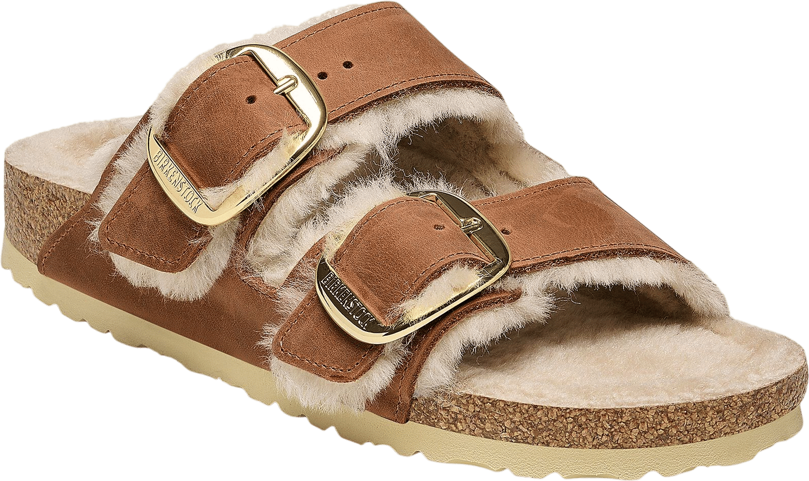 Furry Arizona Birkenstocks