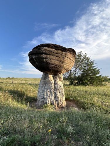 Mushroom Rock State Park: Marquette, Kansas