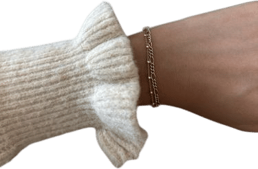 two toned permanent bracelets