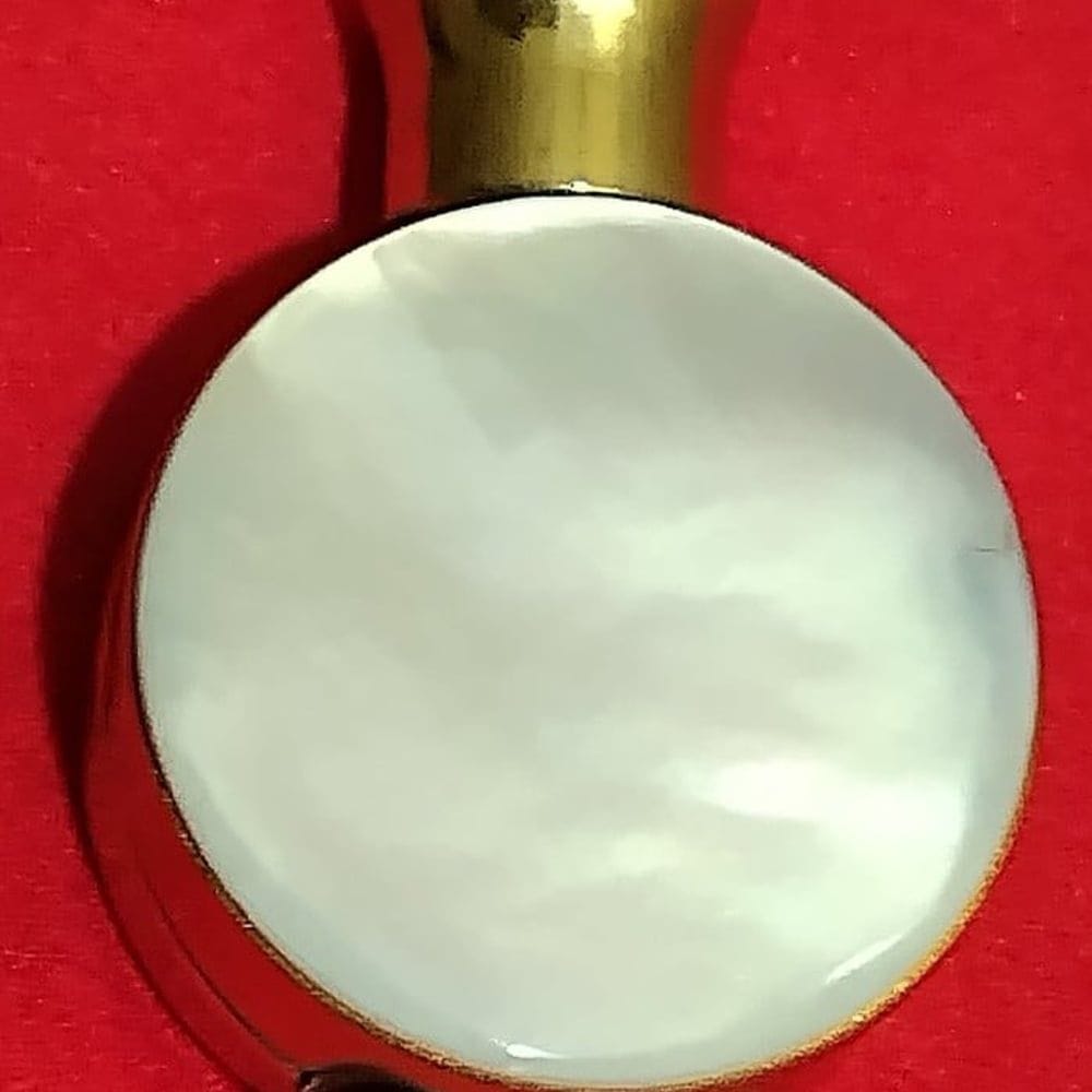 Vintage Mother-of-Pearl Perfume Vial