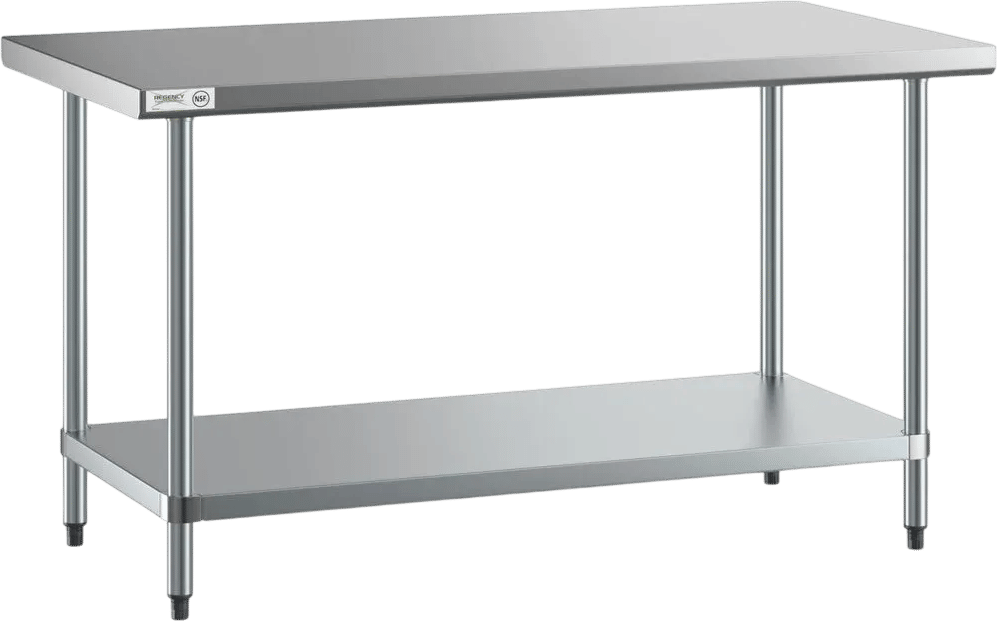 stainless steel table from webstaurant