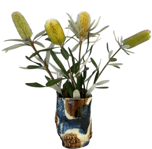 Oxide vase by Family Workshop