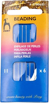 Pony Beading Needles #11