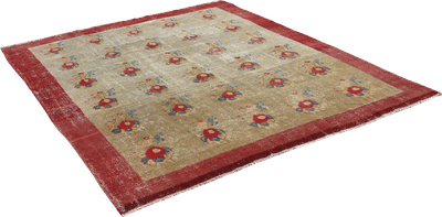 8' x 10' Turkish Floral Rug