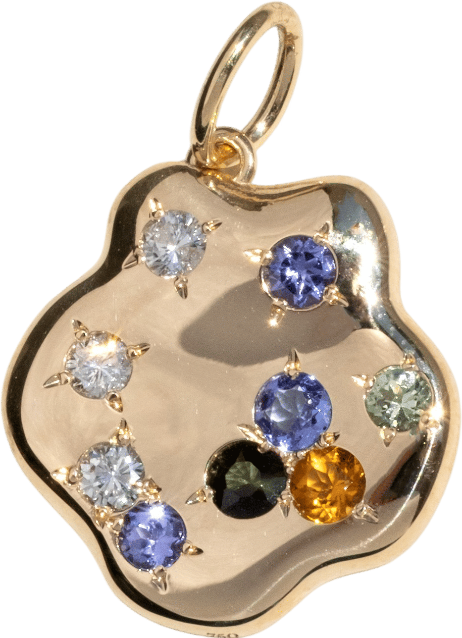 Birthstone pendant by Spur Jewelry