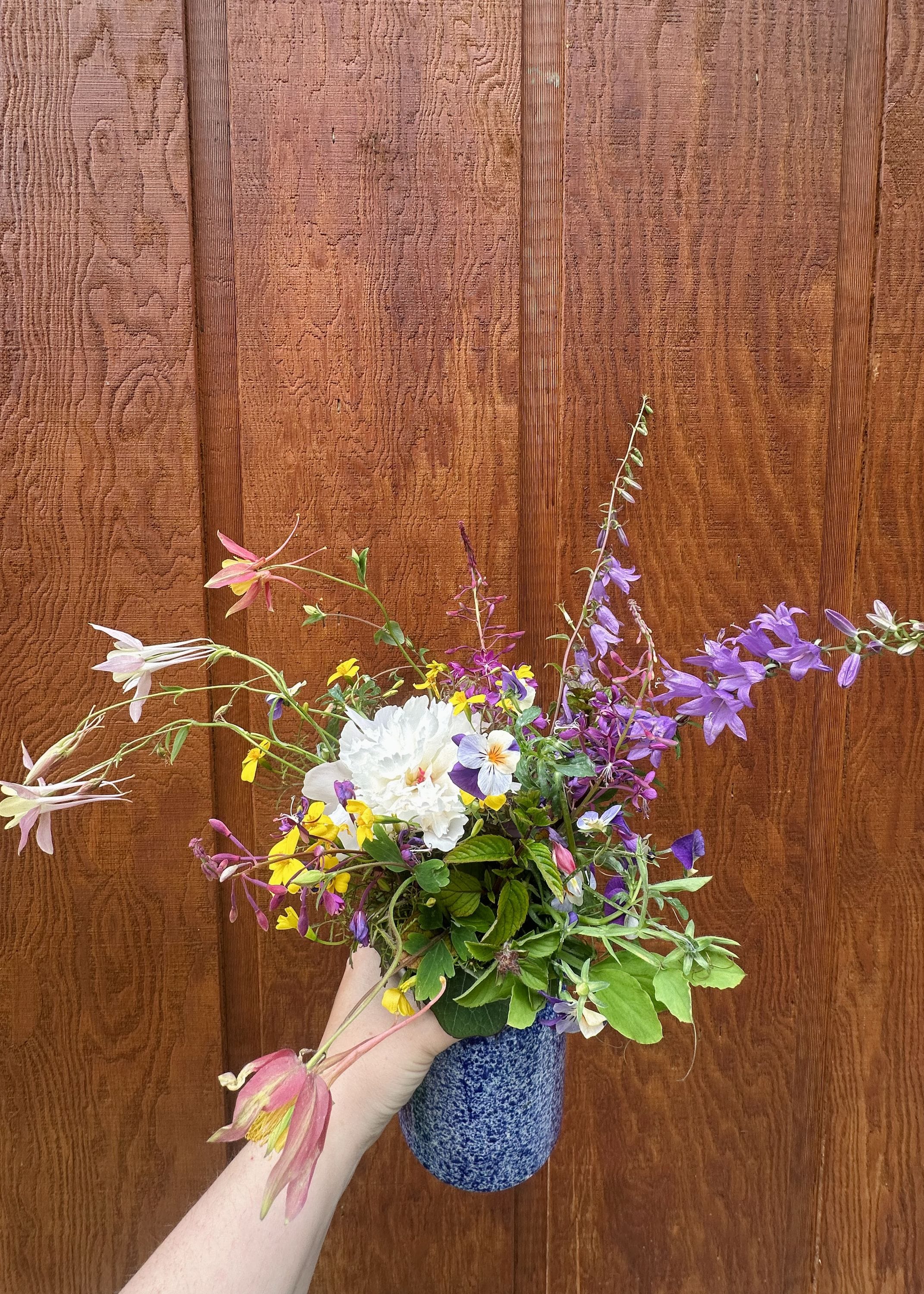 Garden bouquet for a friend