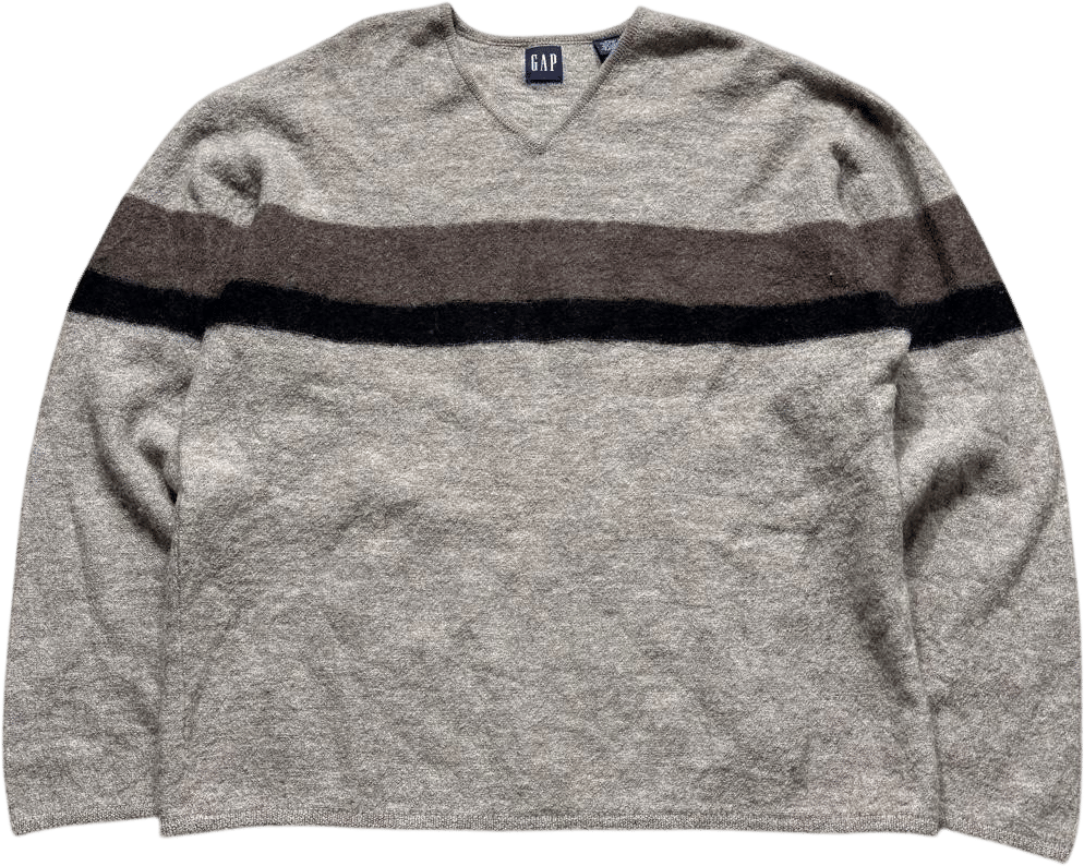 Gap Men's Striped V-Neck Sweater