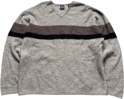 Gap Men's Striped V-Neck Sweater