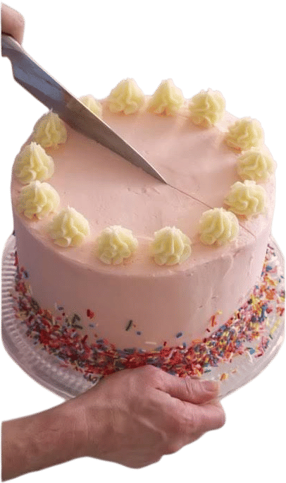 How to Cut a Round Cake
