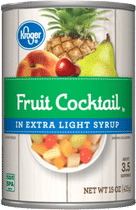 generic canned fruit in light syrup