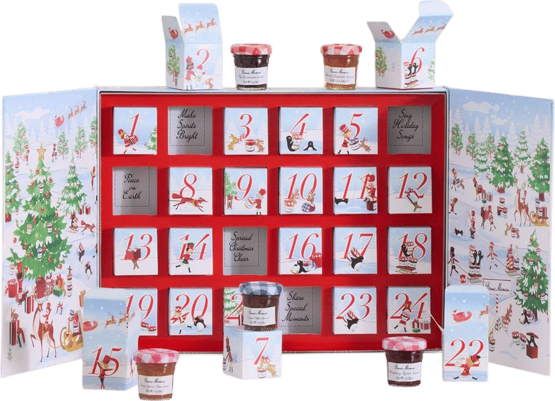 Bonne Maman Fruit Spreads and Honey Advent Calendar