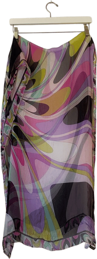 Sheer Silk Shawl / Sarong