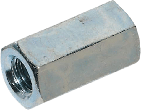 The Hillman Group 4375 3/8-24 Coupling Nut Fine Thread (5-Pack) , Zinc