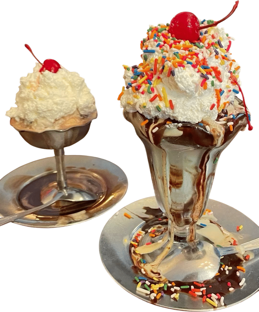 keeping sundae/float supplies in the fridge