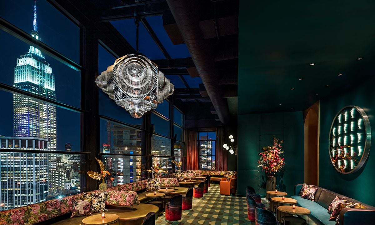 The Fleur Room at Moxy Chelsea