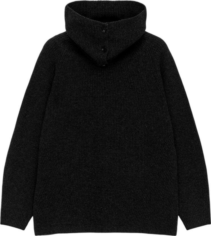 Pull avec Col Repliable