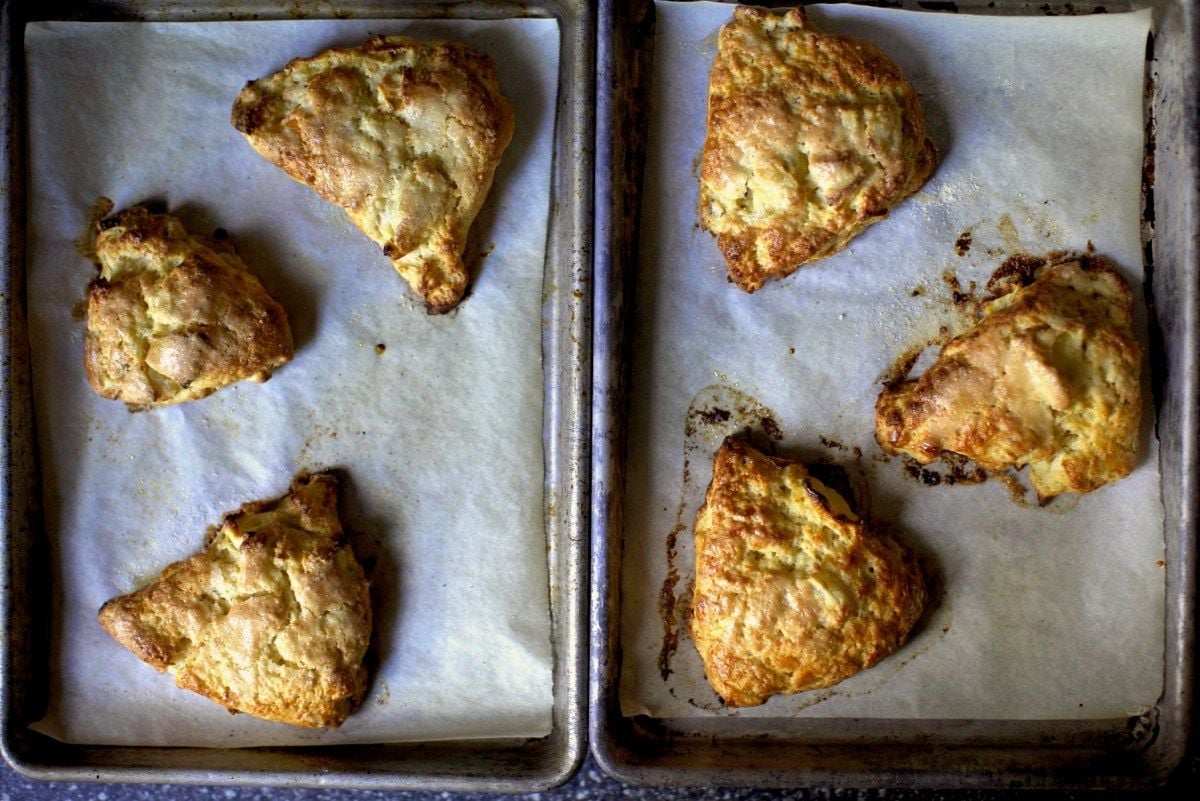 Apple and Cheddar Scones Recipe