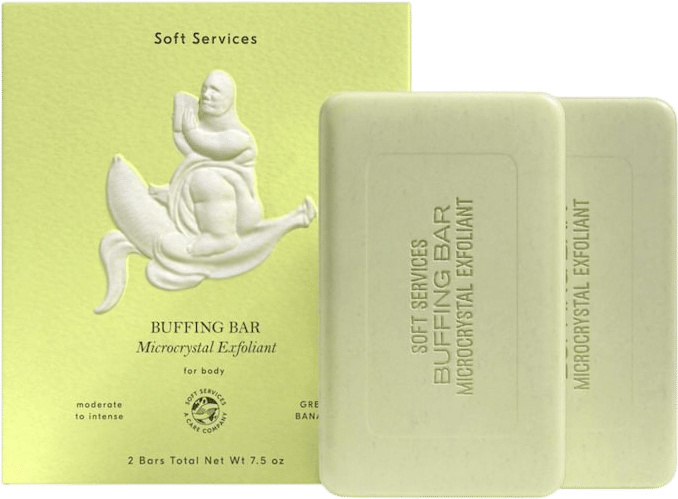 Soft Services Green Banana Buffing Bar