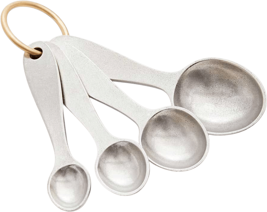 Beehive Handmade Pewter Measuring Spoons