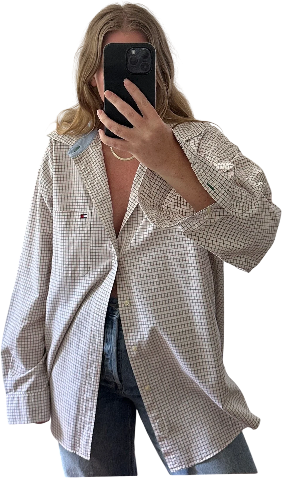 Vintage Tommy Hilfiger Plaid Shirt