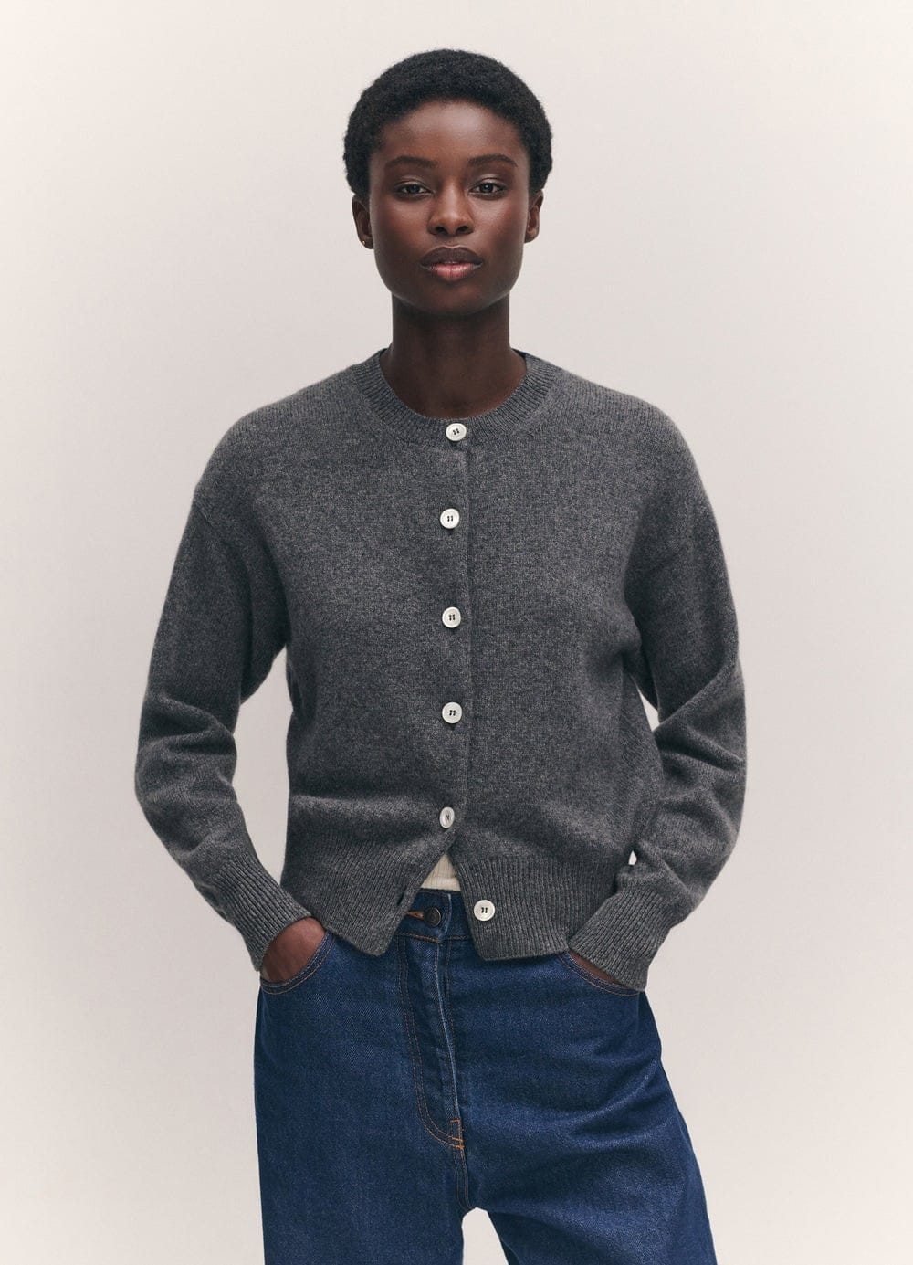 Ada Crewneck Cardigan