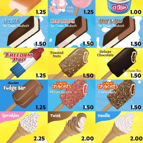 Ice Cream Novelties