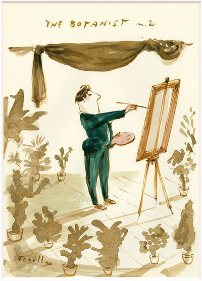The Botanist Art Print