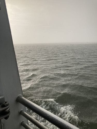 taking the ferry to the Rockaways