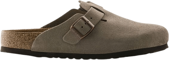 Birkenstock Boston Clog in Taupe