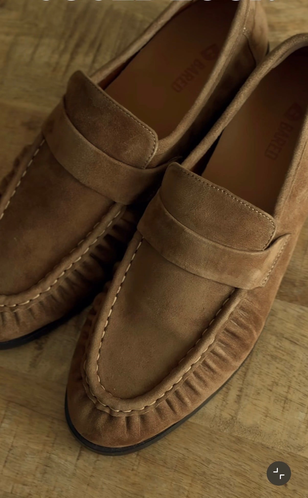 Ultra comfy caramel Suede loafer