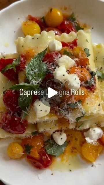 Caprese Lasagna Rolls Recipe