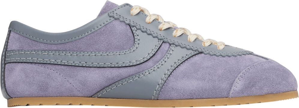 Dries Van Noten - Purple Suede Sneakers