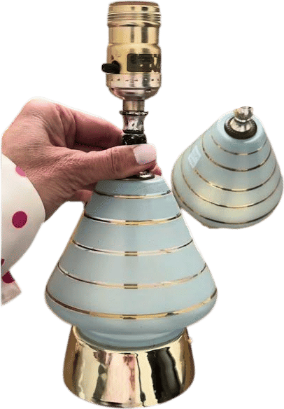 Thrift store lamp!!
