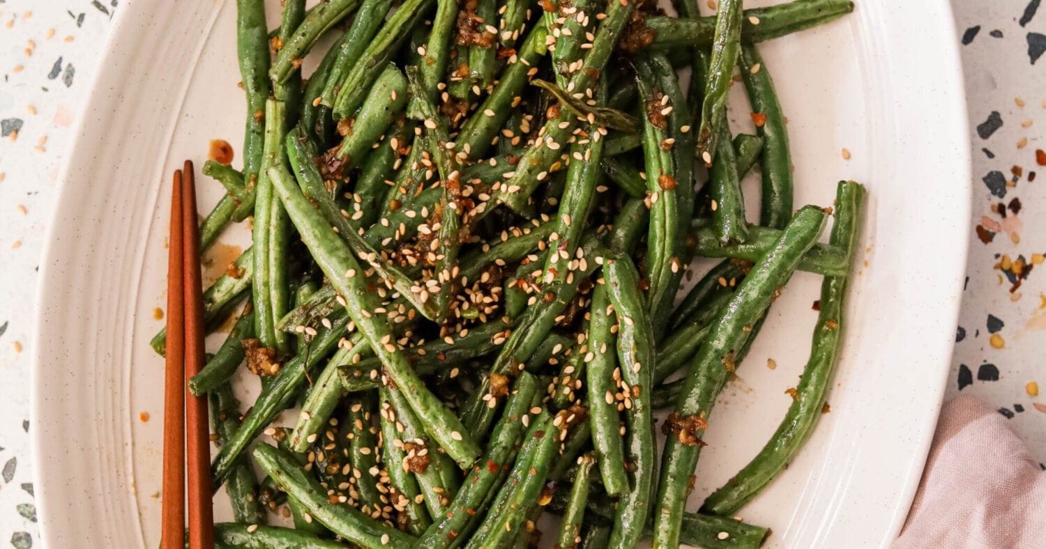 Asian Roasted Green Beans Recipe
