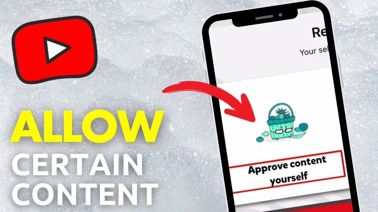 White listing channels on YouTube kids