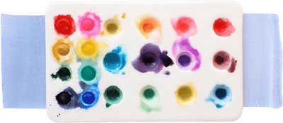 CfM + Cloutier Ceramics Fillable Mixing Palette