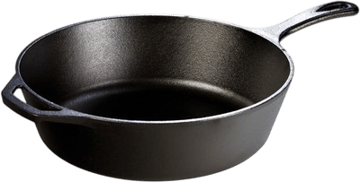 Cast Iron Deep Skillet