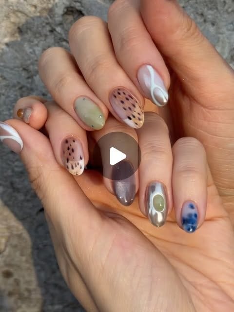 Nail art by Oksana Zavora